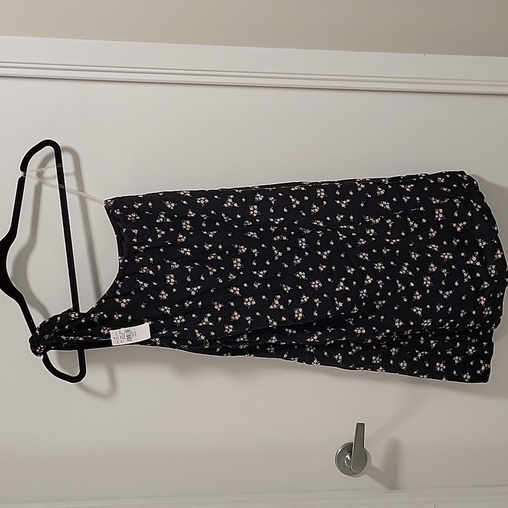 One shoulder strap pocketed dress